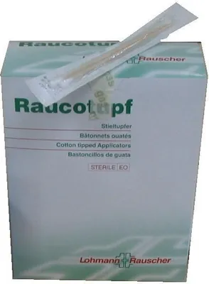 Produktbild von Lohmann u. Rauscher Raucotupf Stieltupfer klein ster.100x2St