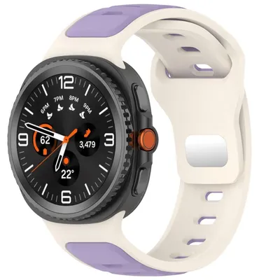 Produktbild von Silikon Armband für Samsung Galaxy Watch 9 / 8 / 8 Classic mit Schnellverschluss