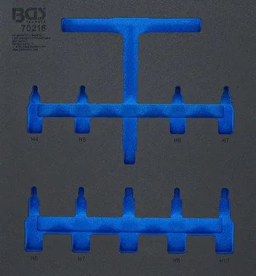 Produktbild von BGS technic Tool Tray 2/3, 475 mm, 475 g