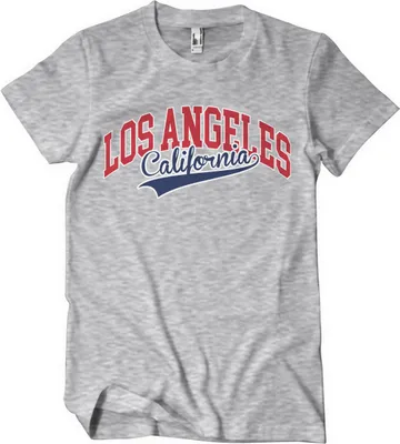 Produktbild von Los Angeles - California T-Shirt - Large - HeatherGrey