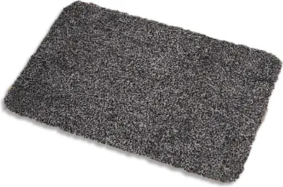 Produktbild von 50 x 80 cm Maschinenwaschbare, staubabweisende Fußmatte, weiche, saugfähige Mikrofaser-Rutschschutzmatte, geeignet für Eingangsbereiche und Flure mit Haustieren