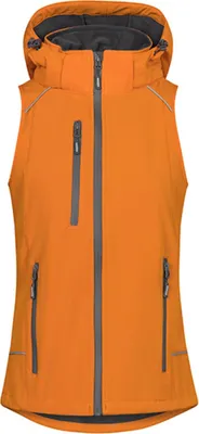 Immagine prodotto di Promodoro 7845 | Gilet Softshell donna da S a 3XL - Colore: Arancione - Taglia: 3XL