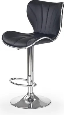 Produktbild von Halmar Barhocker H-69 - schwarz / chrom