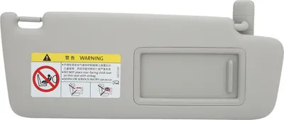 Obrázek produktu pro Přední vnitřní sluneční clona pravá 5GG857552 Grey Abs Plastic Cloth Náhradní díl pro MK7 2014-2017