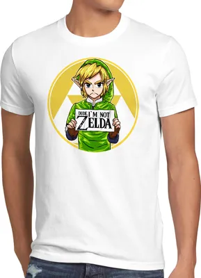 Produktbild von A.N.T. I am not Herren T-Shirt link prinzessin switch