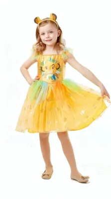 Produktbild von König der Löwen Simba Kostümkleid für Kinder Kindergröße: 98