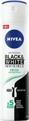 Produktbild von Nivea Deospray Invisible Black & White Fresh Woman - 150ml