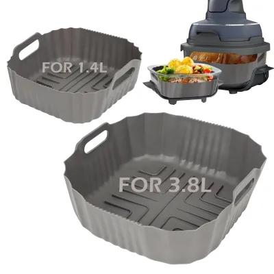 Airfryer-Silikon-Einlagen 2er-Set für Ninja CRISPi 3,8 L & 1,4 L