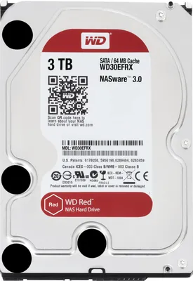 Obrázok produktu pre Western Digital Red 3,5 Zoll 3000 GB Serial ATA III