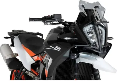 Produktbild von PUIG Sportwindschild leicht rauchig 420x365mm für KTM SMT
