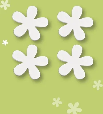 Produktbild von Tischmagnete - Schmetterling - Tischtuchgewichte - Tischtuchklammer - Magnet - 4er Set