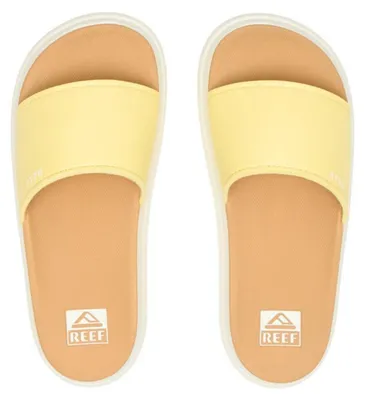 Image de Reef Cushion Bondi Bay Sandale pour femme, couleur:jaune, taille:EU 38.5