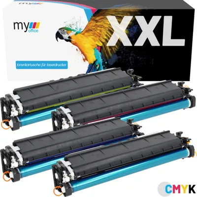 Produktbild von Toner "CRG069H" CRG-069 My Office für Canon LBP673Cdw MF752Cdw MF754Cdw, CMYK