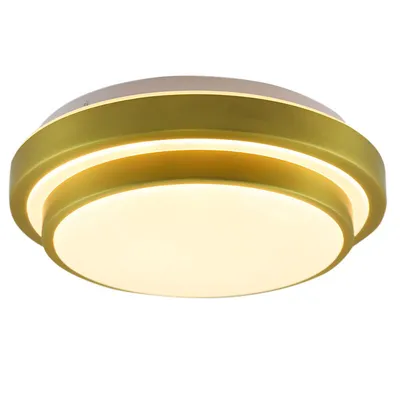 Produktbild von Olucia - JARO - Deckenleuchte - Gold / Weiß