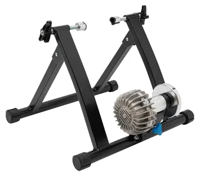 Produktbild von Indoor Rollentrainer - Fahrrad-Trainingsständer - 900 W Leistung - Für Rennrad - Stationär - Schwarz