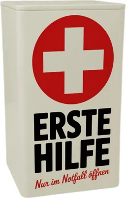 Produktbild von Erste Hilfe Dose 900ml für Verbandmaterial