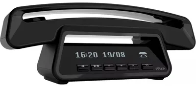 Produktbild von Alcatel ePure#3 Premium, DECT-Telefon, Kabelloses Mobilteil, Freisprecheinrichtung, 100 Eintragungen, Anrufer-Identifikation, Schwarz