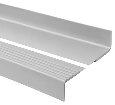 Immagine prodotto di QUEST Profilo antiscivolo per scale RS PVC, protezione per scale, 40x40mm, grigio