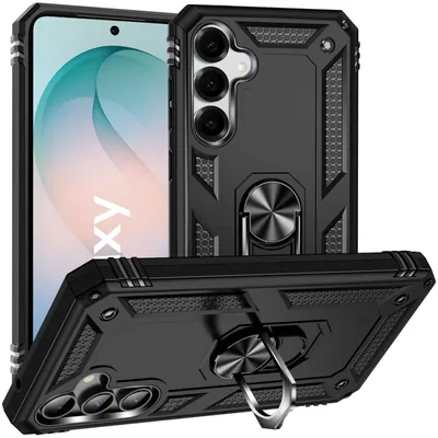 Immagine prodotto di Custodia Armor Shield per Samsung Galaxy S26 Custodia Ultra Hybrid Custodia protettiva per cellulare, nera