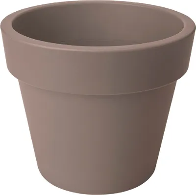 Produktbild von Pflanztopf Elho Green Basics Top Planter Kunststoff Ø 40 cm H 33 cm taupe