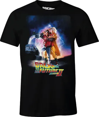 Produktbild von T-shirt - Zurück in die Zukunft BTTF 2 Poster S