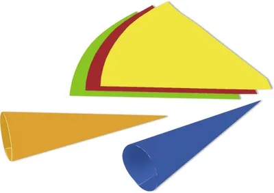 Produktbild von Schultüten Fotokarton 41cm VE=10 Stück königsblau