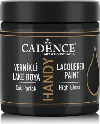 Obrázek produktu pro Akrylová barva Cadence s vysokým leskem 250 ml černá - řemeslná barva pro děti
