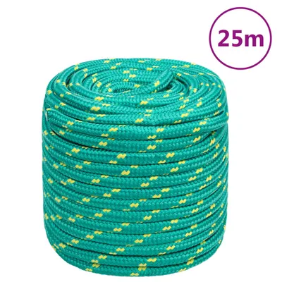 Image de Corde de bateau Vert 16 mm 25 m Polypropylène