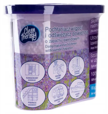 Produktbild von Feuchtigkeitsabsorber - Luftentfeuchter - Lavendelduft - 300 g