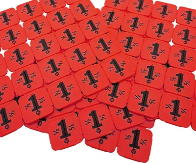 Produktbild von "CombiCraft Eventchips bzw. Brechbare Wertmarken aus recyceltem Kunststof Rot -1000 Stück "