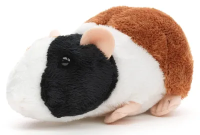 Produktbild von Uni-Toys - Meerschweinchen Plushie (schwarz-braun) - 15 cm (Länge) - Plüsch-Nagetier - Plüschtier, Kuscheltier