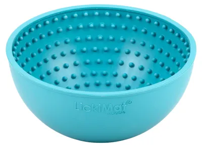 Obrázok produktu pre LickiMat Miska z kaučuku 8x16,5cm tyrkysová