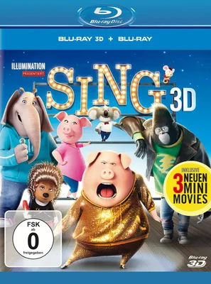 Produktbild von Sing 3D-BluRay