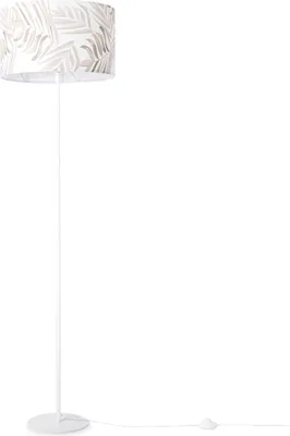 Produktbild von Stehlampe Lampe Leselampe Schlafzimmer Deko Wohnzimmer Büro Lampenschirm Palme Leuchten Farbe / Größe Grün (Ø38cm)