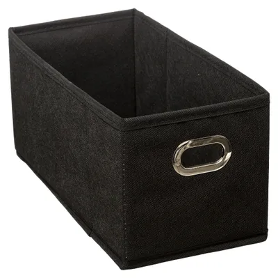 Obrázek produktu pro Úložný box, obdélníkový, 15 x 31 x 15 cm, textilní, šedý