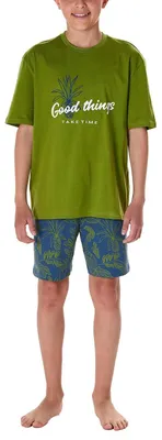Produktbild von Schiesser Jungen Schlafanzug Set kurz - Größe 140 bis 176