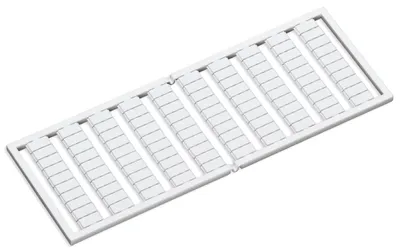 Produktbild von WAGO 209-504 - Anschlussblockmarker - Weiß - 5 mm - 7,8 g