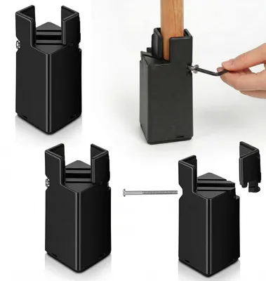Immagine prodotto di Omgoods - Rialzi per gambe di mobili, altezza 10 cm