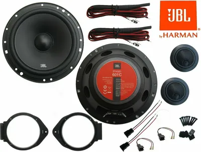 Produktbild von JBL 2wege Lautsprecher System Einbau Set Tür vorn hinten passend für Opel Insignia A ab 2008
