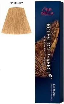 Produktbild von Wella Koleston Perfect Deep Browns 9/7 Light Blonde Hair Coloration 60ml