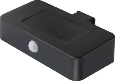 Produktbild von Sygonix SY-4677502 Solar-Außenwandleuchte mit Bewegungsmelder SMD LED 1 W Schwarz