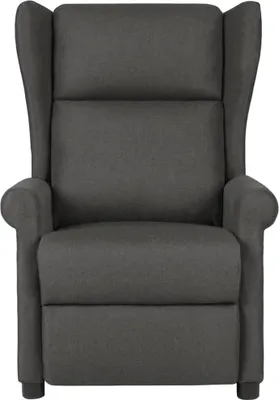 Immagine prodotto di vidaXL Sedia da massaggio in tessuto grigio scuro
