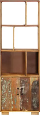 Produktbild von vidaXL Bücherregal 60x35x180 cm Altholz Massiv