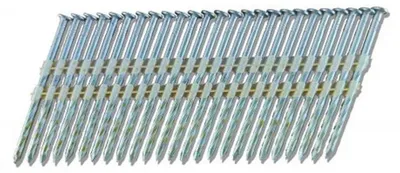 Image de 2 200 Pointes en Bande P.E 20° Annelées Galvanisées - 3.1x80 mm - D-Work