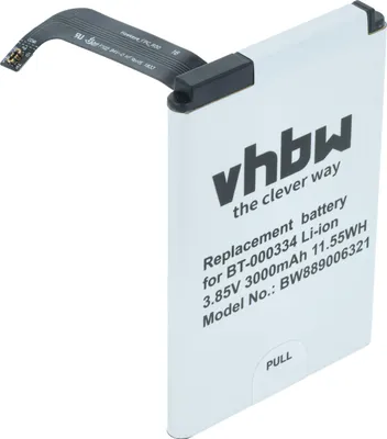 Produktbild von vhbw Akku Ersatz für Zebra 03MAY18, BT-000334, BT-000334-1, BTRY-TC2X-INT1-01 für Barcodescanner POS (3000 mAh, 3,85 V, Li-Ion)