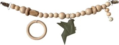 Produktbild von BEZISA Birds Kinderwagenkette Pistache Green