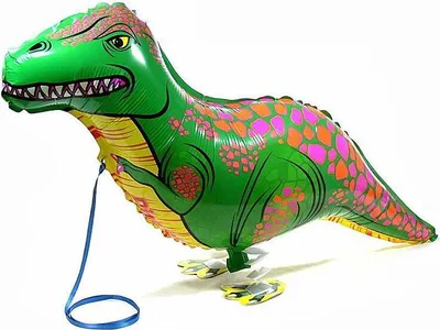 Produktbild von Folienballon Airwalker T-Rex Dinosaurier, ca. 85 x 40 cm
