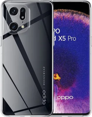 Obrázek produktu pro OPPO Find X5 Pro Pouzdro, tenké průhledné měkké TPU Ochranné pouzdro pro OPPO Find X5 Pro