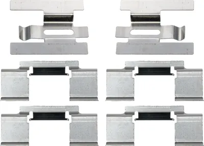 Produktbild von FEBI BILSTEIN 185048 Zubehörsatz Scheibenbremsbelag Hinten Vorne für VOLVO 940 II Kombi (945) 940 Kombi (945) 740 Kombi (745) 740 (744) 940 (944)