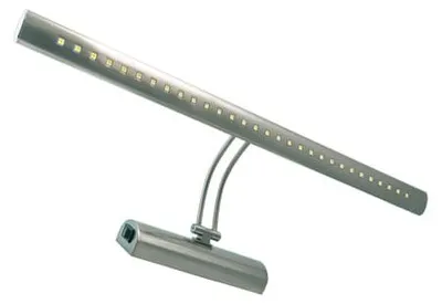 Produktbild von Verstellbare Wandleuchte, matt verchromt, 55,5 cm, 6 W LED, 4000 K, 500 lm, Schutzart IP20, BRENA Ideus 03070